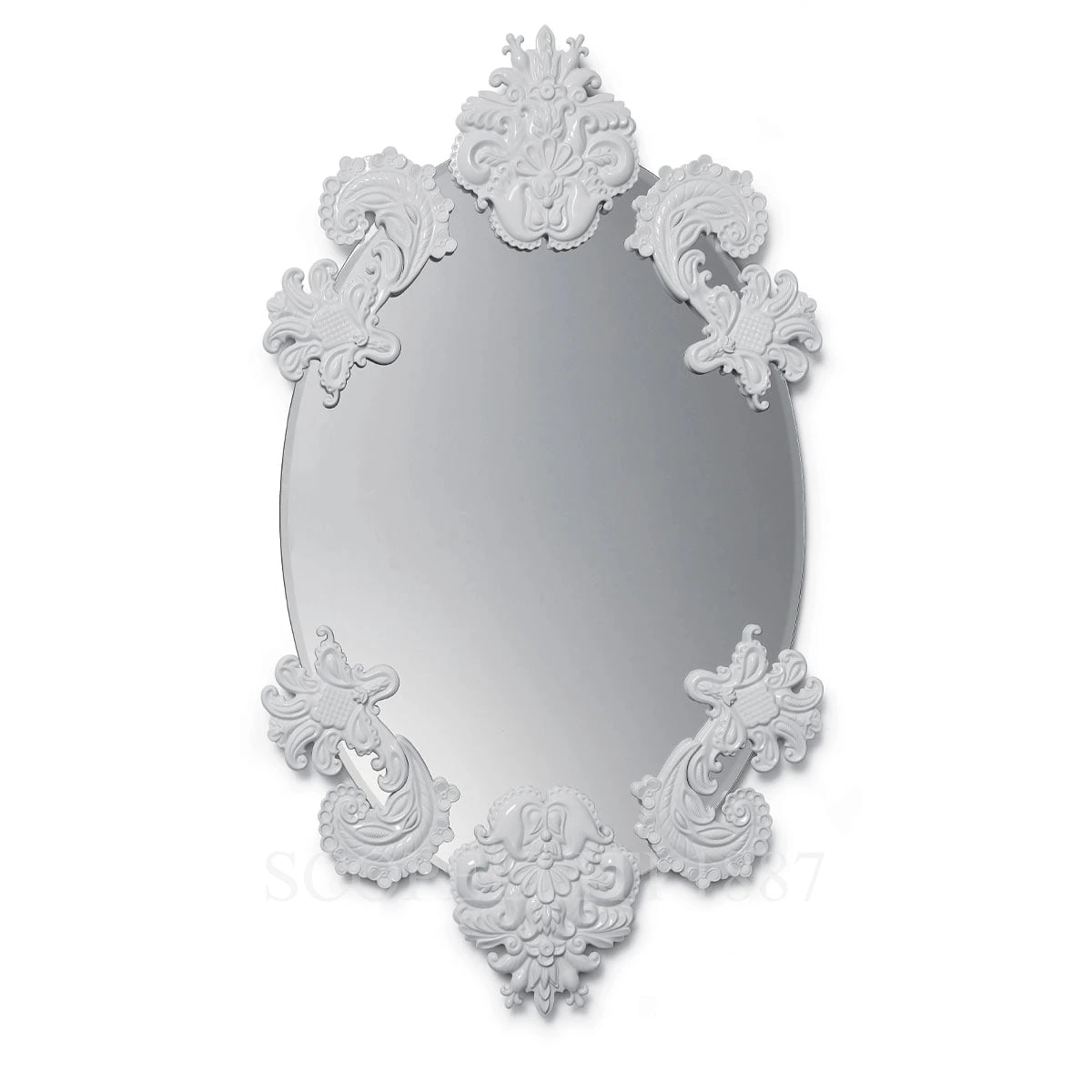 Lladro Lladró Large Oval Mirror Limited Edition 1