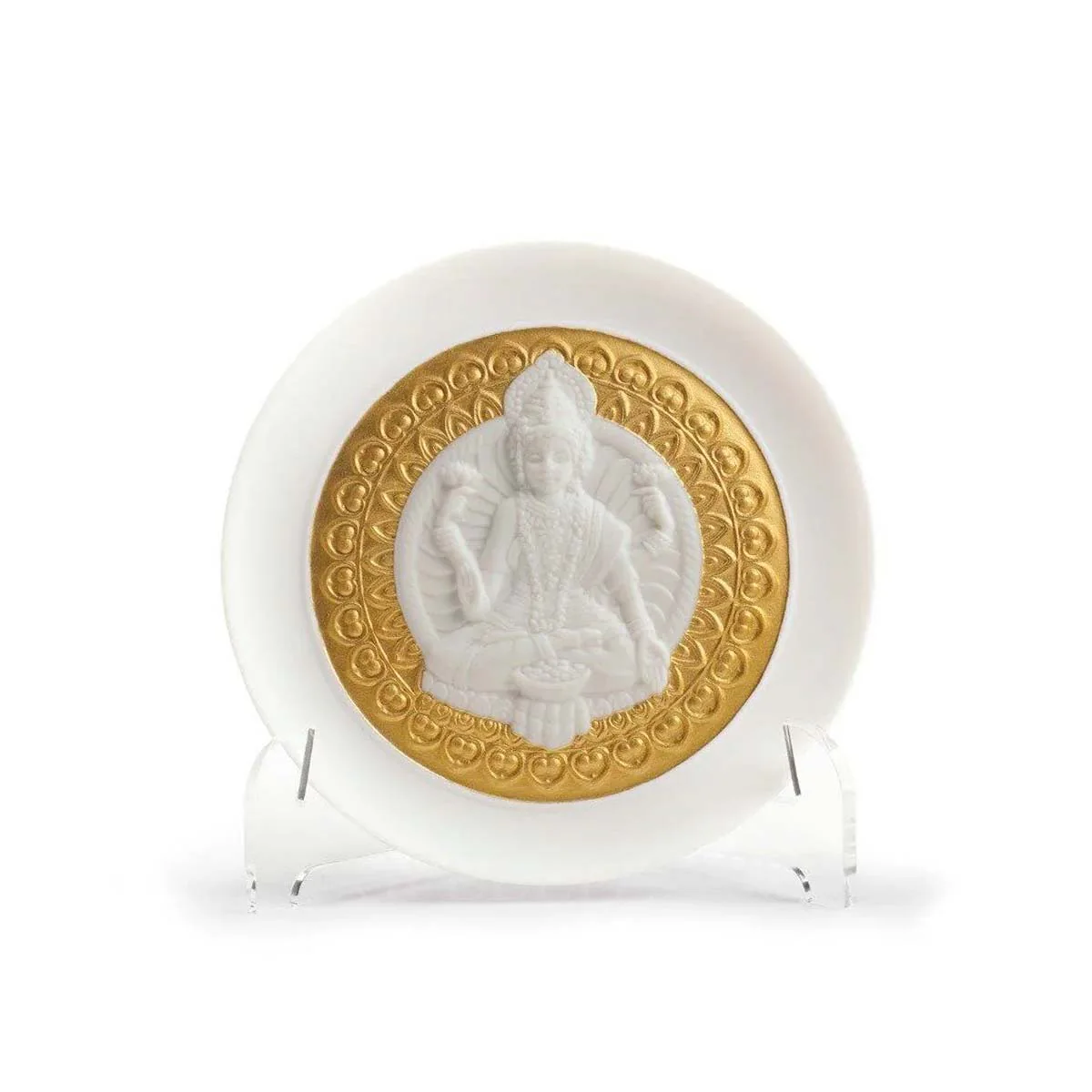 Lladro Lladró Decorative Plate Goddess Lakshmi 1