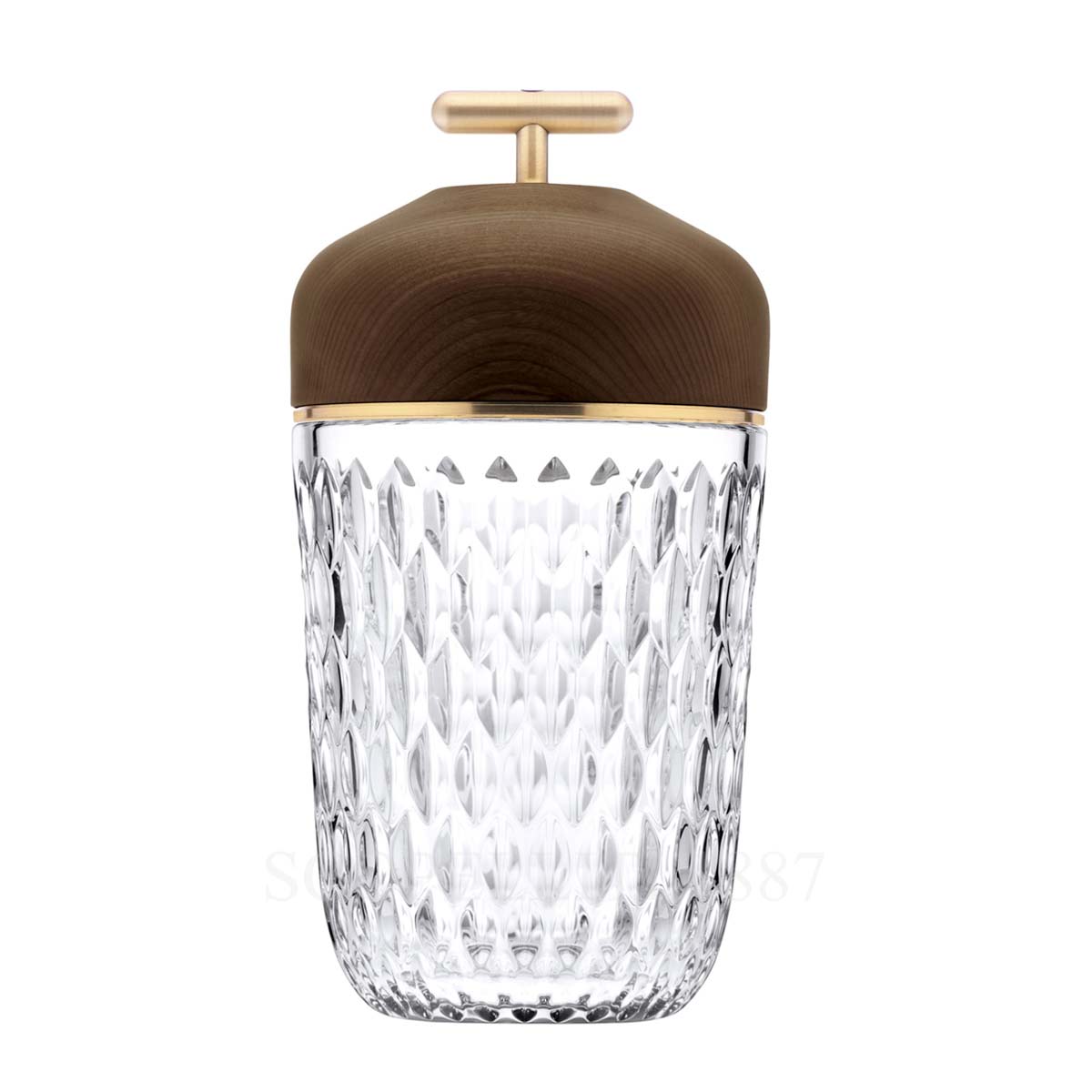 SAINT LOUIS Saint Louis Folia Portable Lamp Dark Ash Wood 1