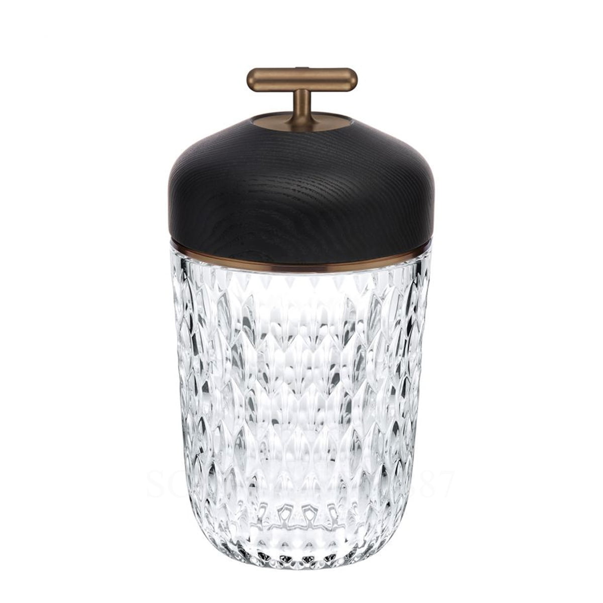 SAINT LOUIS Saint Louis Folia Black Wood Portable Lamp 2