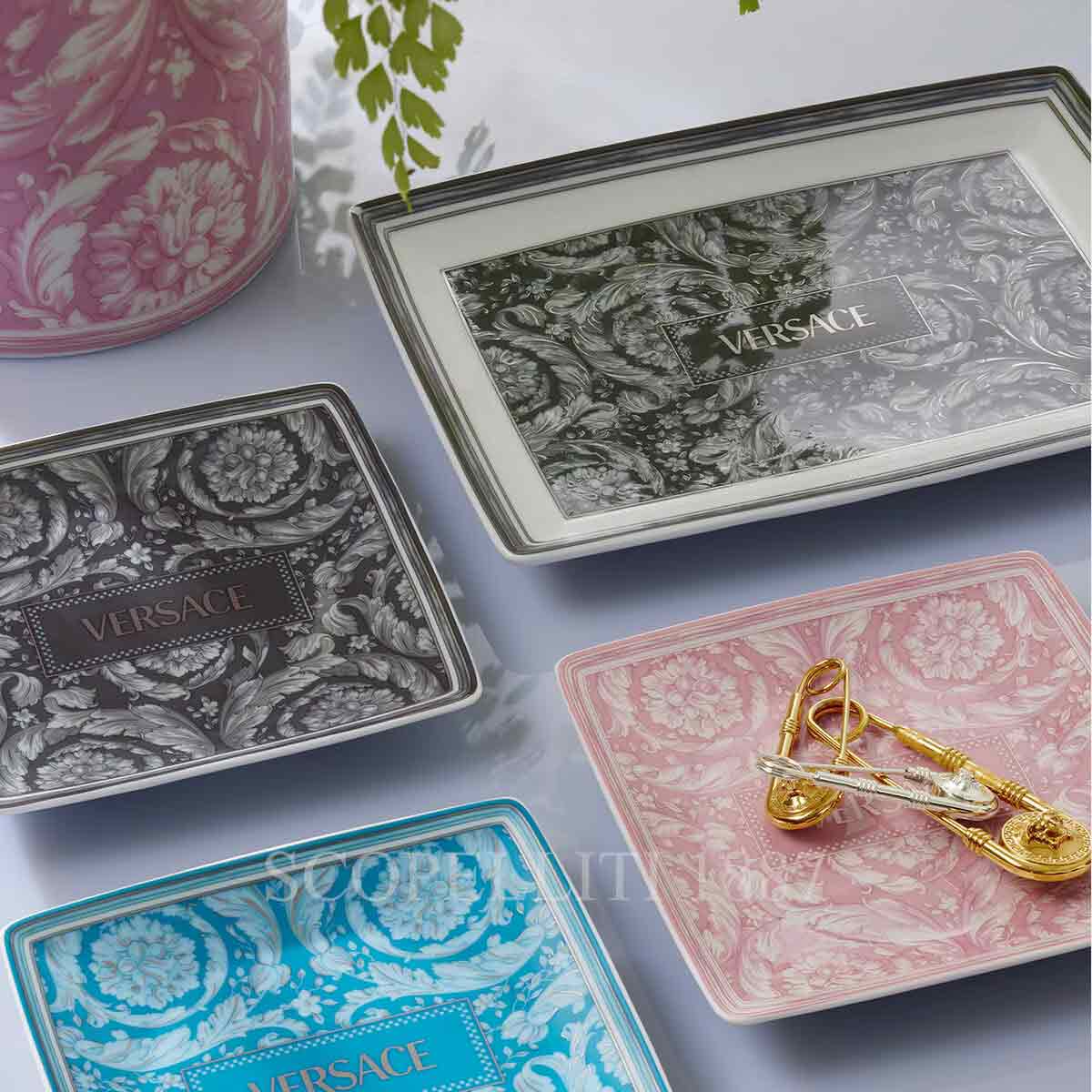 VERSACE Versace Barocco Haze Square Tray 12 cm 2
