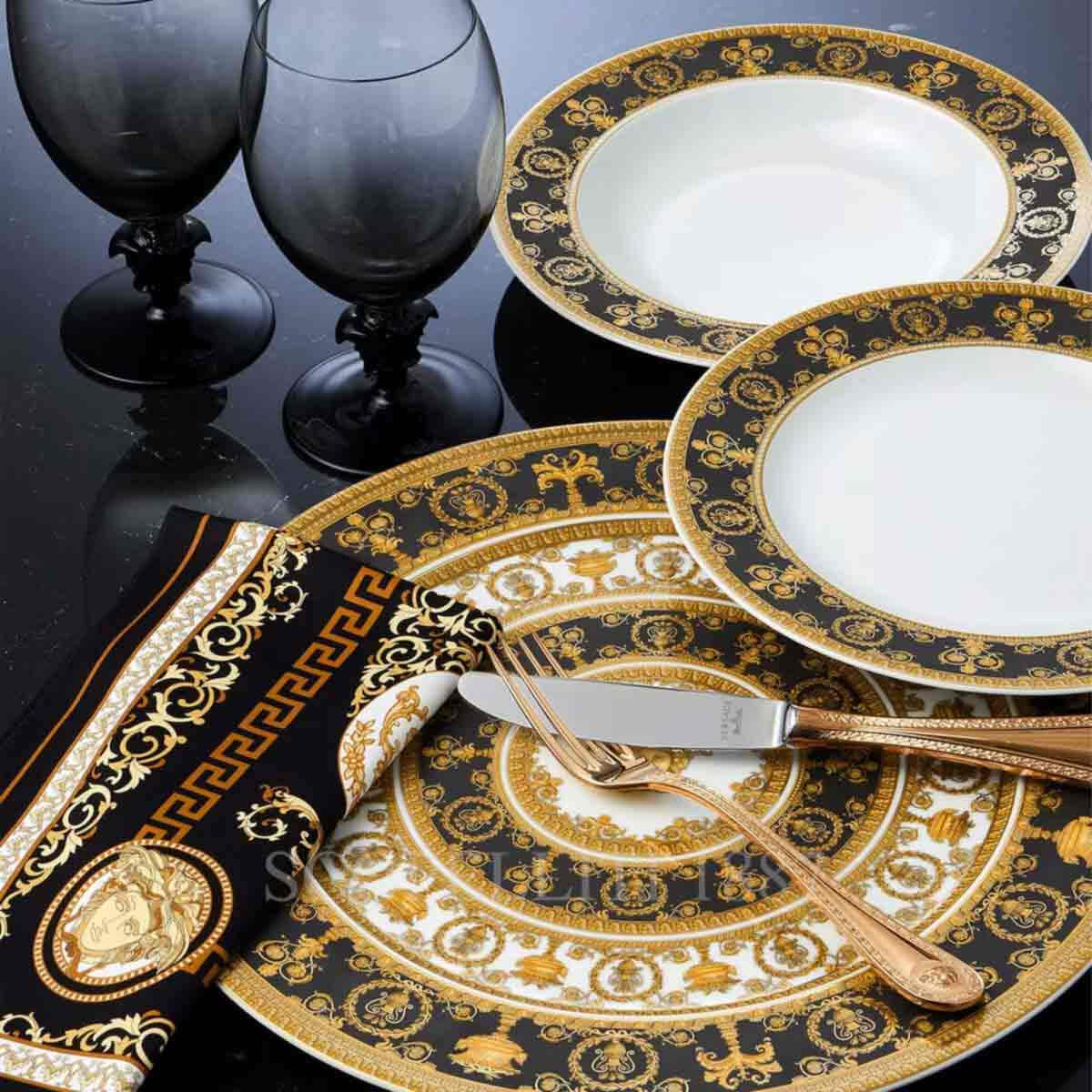 VERSACE Versace Dinner Plate 27 cm I love Baroque Black 2