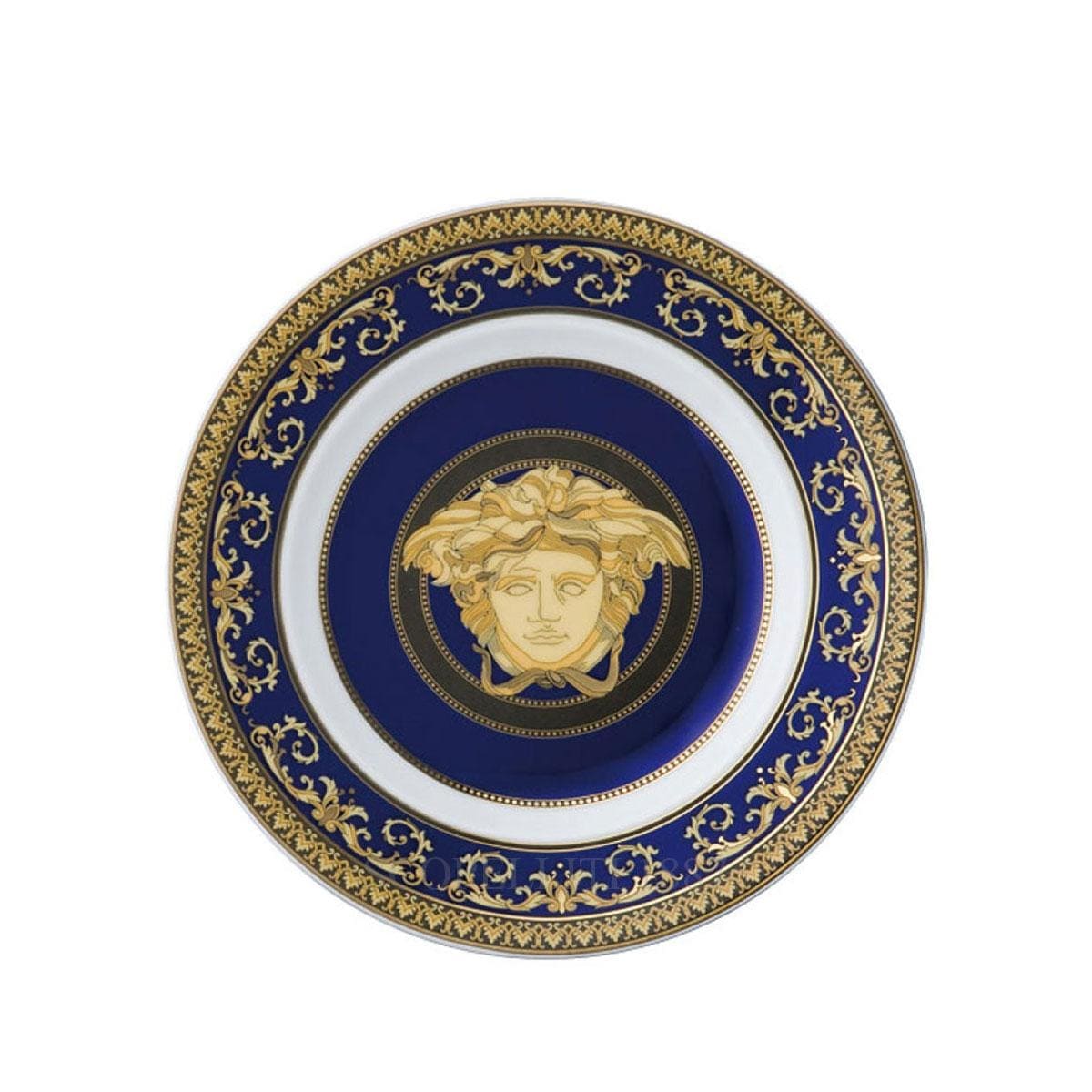 VERSACE Versace Medusa Blue Bread Plate 1