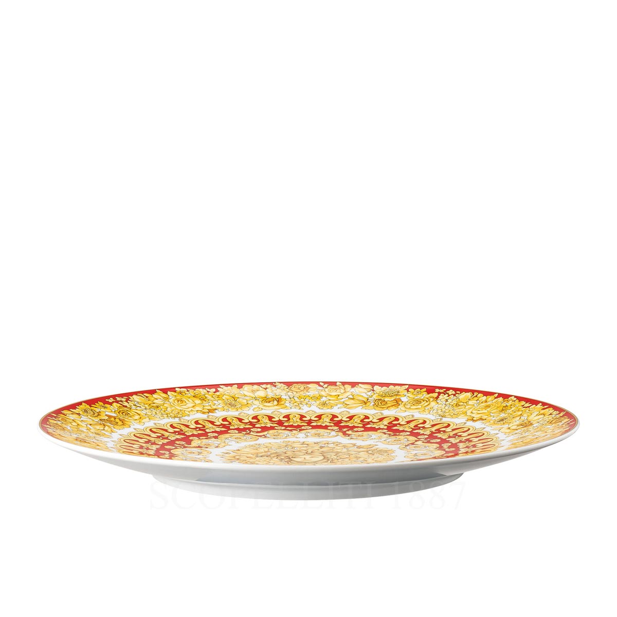 VERSACE Versace Service Plate 33 cm Medusa Rhapsody Red 2