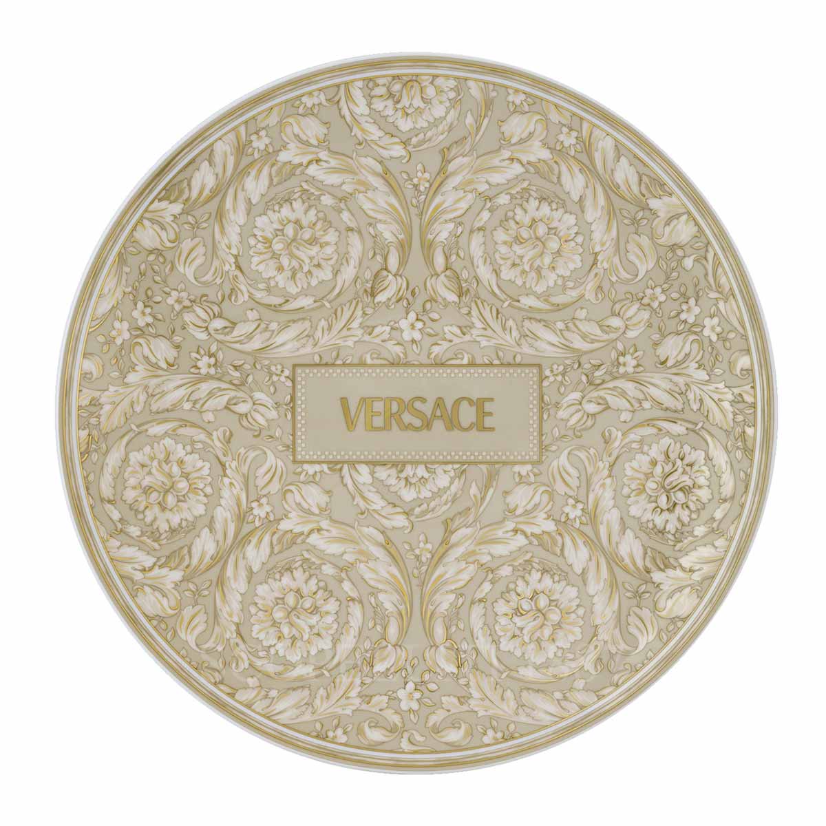 VERSACE Versace Barocco Beige Service Plate 33 cm 1