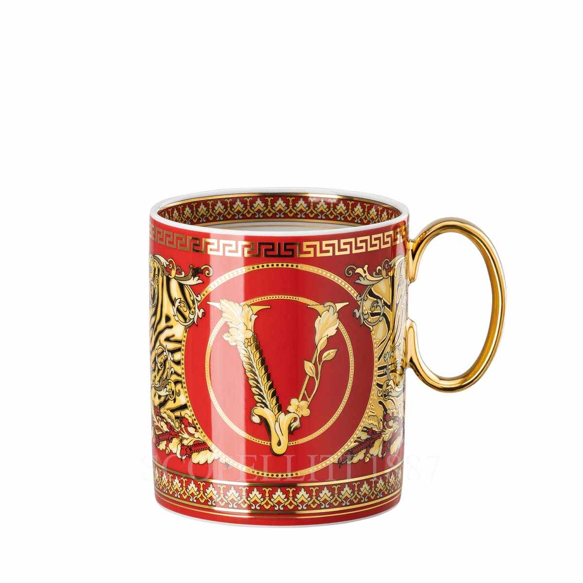 VERSACE Versace Gift Set Mug and Plate Virtus Holiday 3