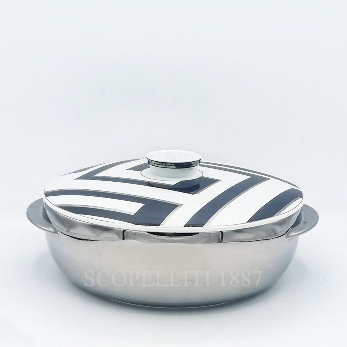 VERSACE Versace Dedalo Vegetable Covered Bowl 1
