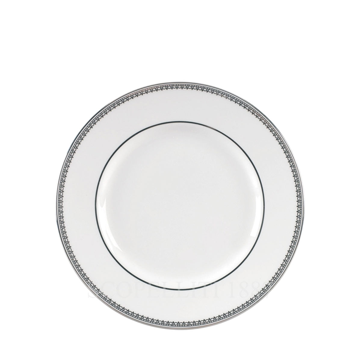 Wedgwood Wedgwood Vera Wang Lace Platinum Bread Plate 1