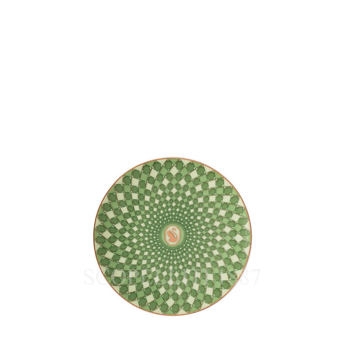 Rosenthal Swarovski Swarovski Flat Plate Signum Green 1