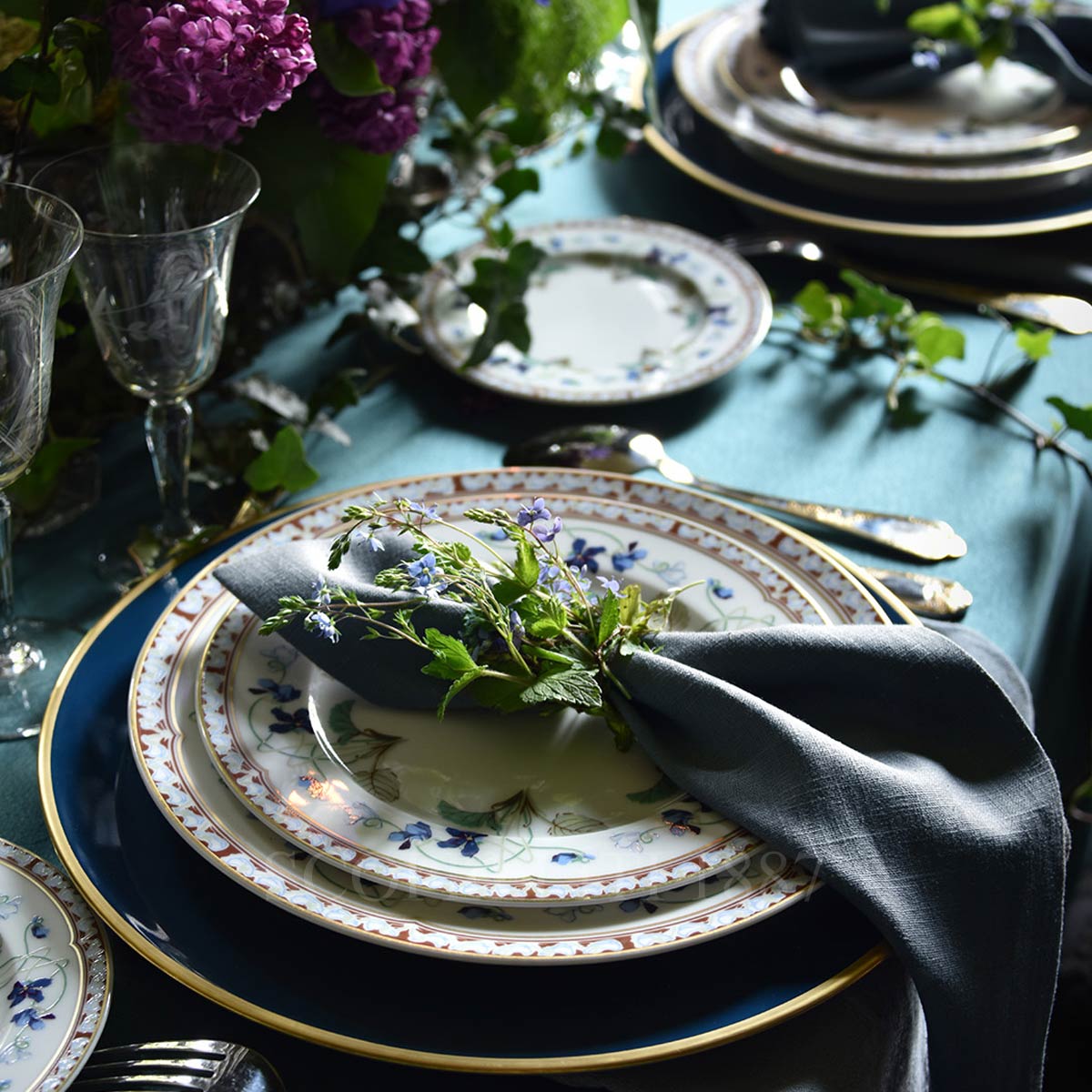 Haviland Haviland Impératrice Eugénie Dinner Plate 3