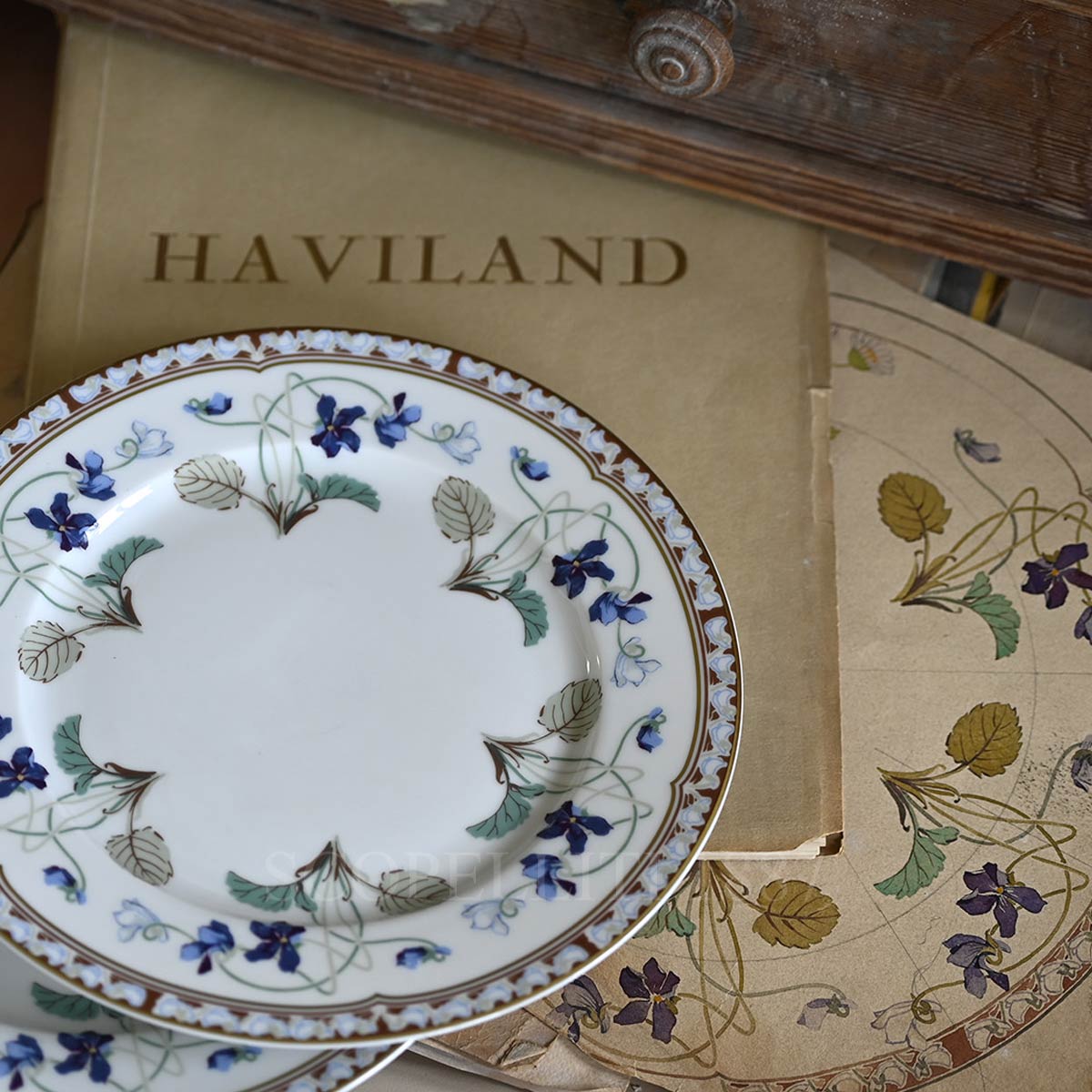 Haviland Haviland Impératrice Eugénie Dessert Plate 2