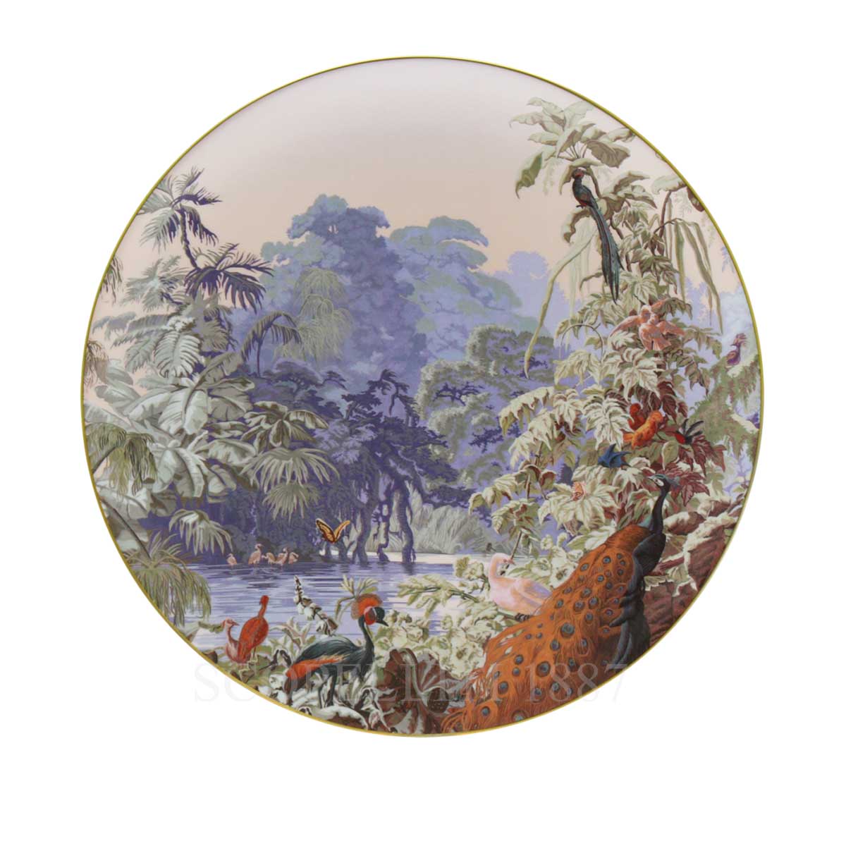 Haviland Haviland Le Brésil Presentation Plate 1