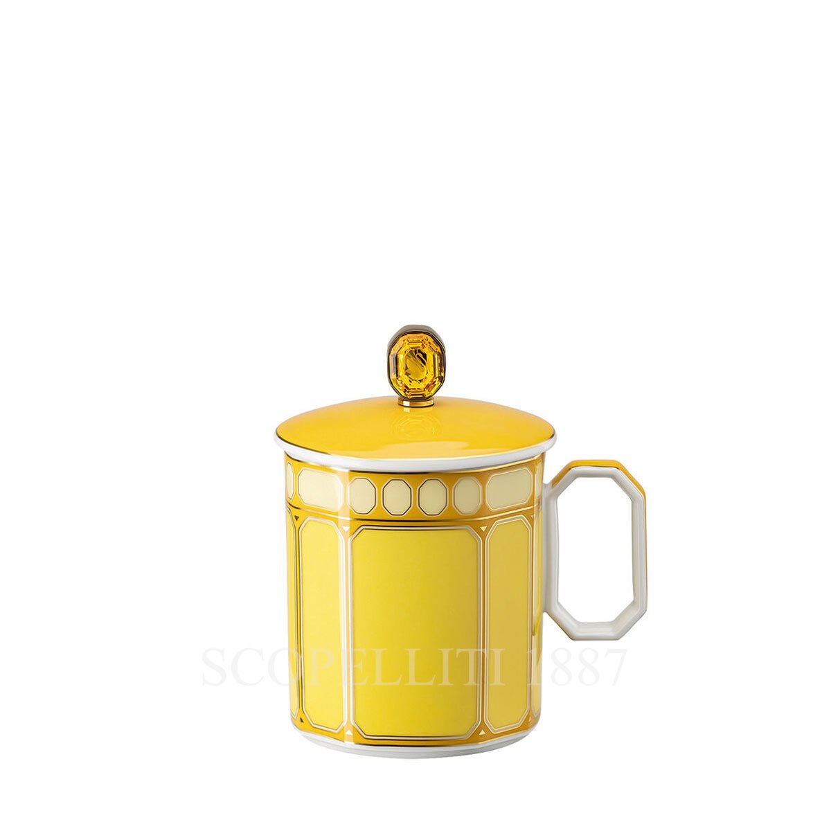 Rosenthal Swarovski Swarovski Mug With Lid Signum Yellow 1