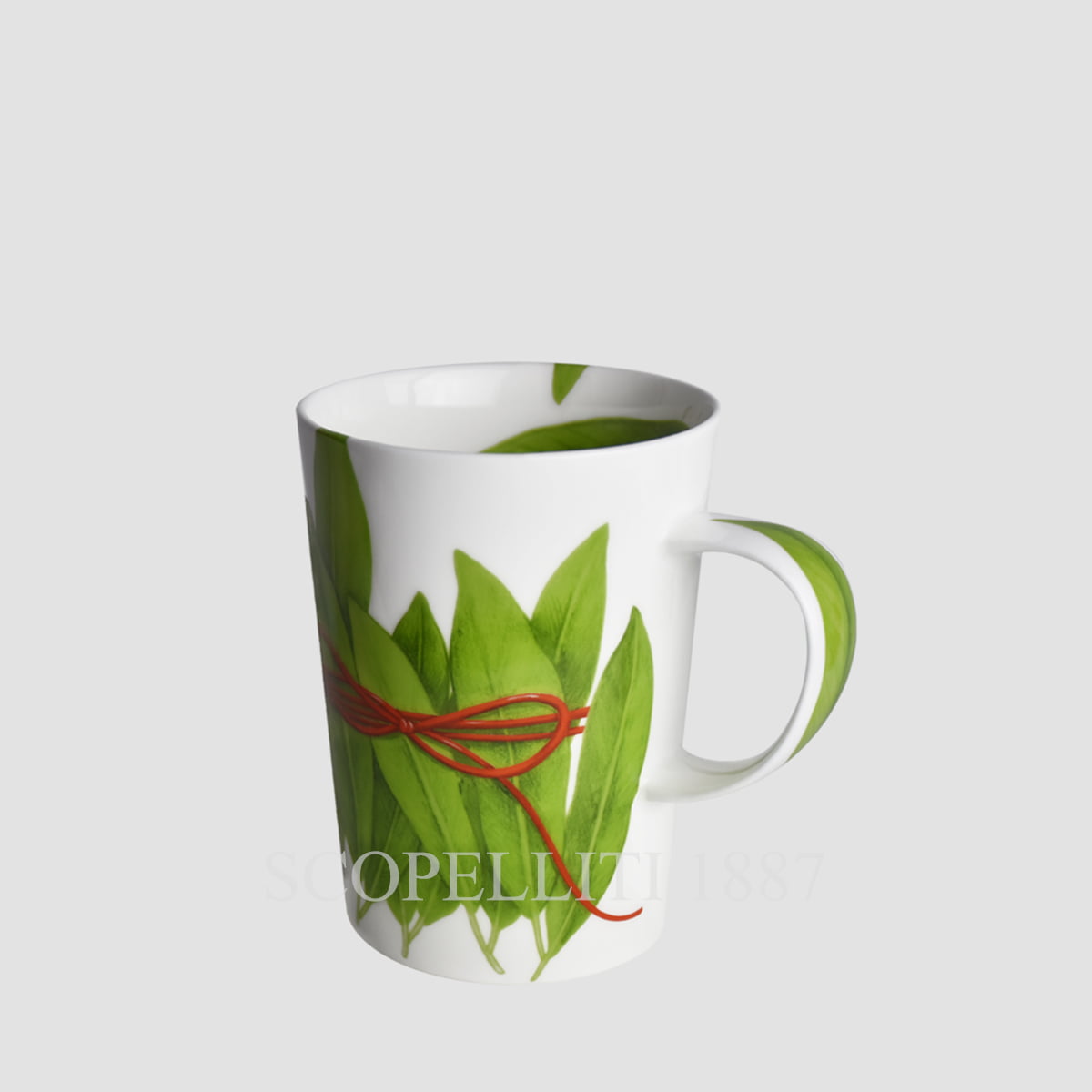 Taitù Milano Taitù Fil Rouge Foglie Mug - Set of 2 1