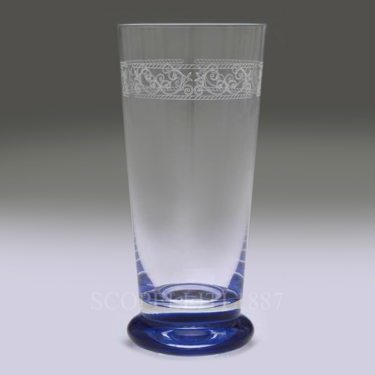 Wedgwood Wedgwood Sarah’s Garden Tall Blue Glasses – Set of 4 1