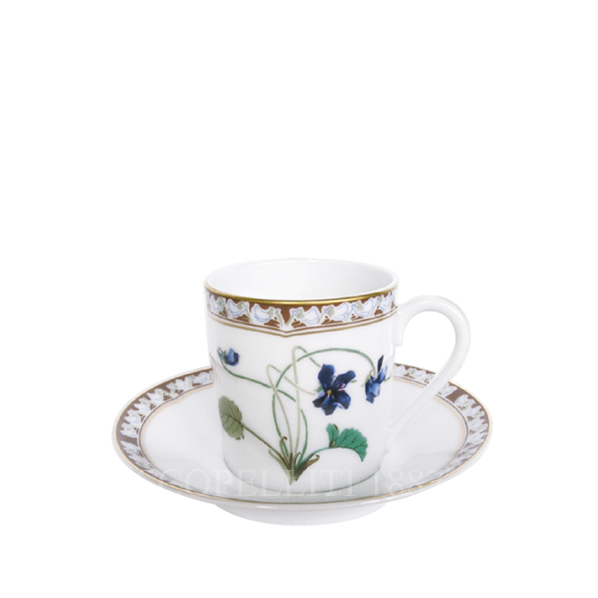 Haviland Haviland Impératrice Eugénie Coffee Cup - Set of 2 1