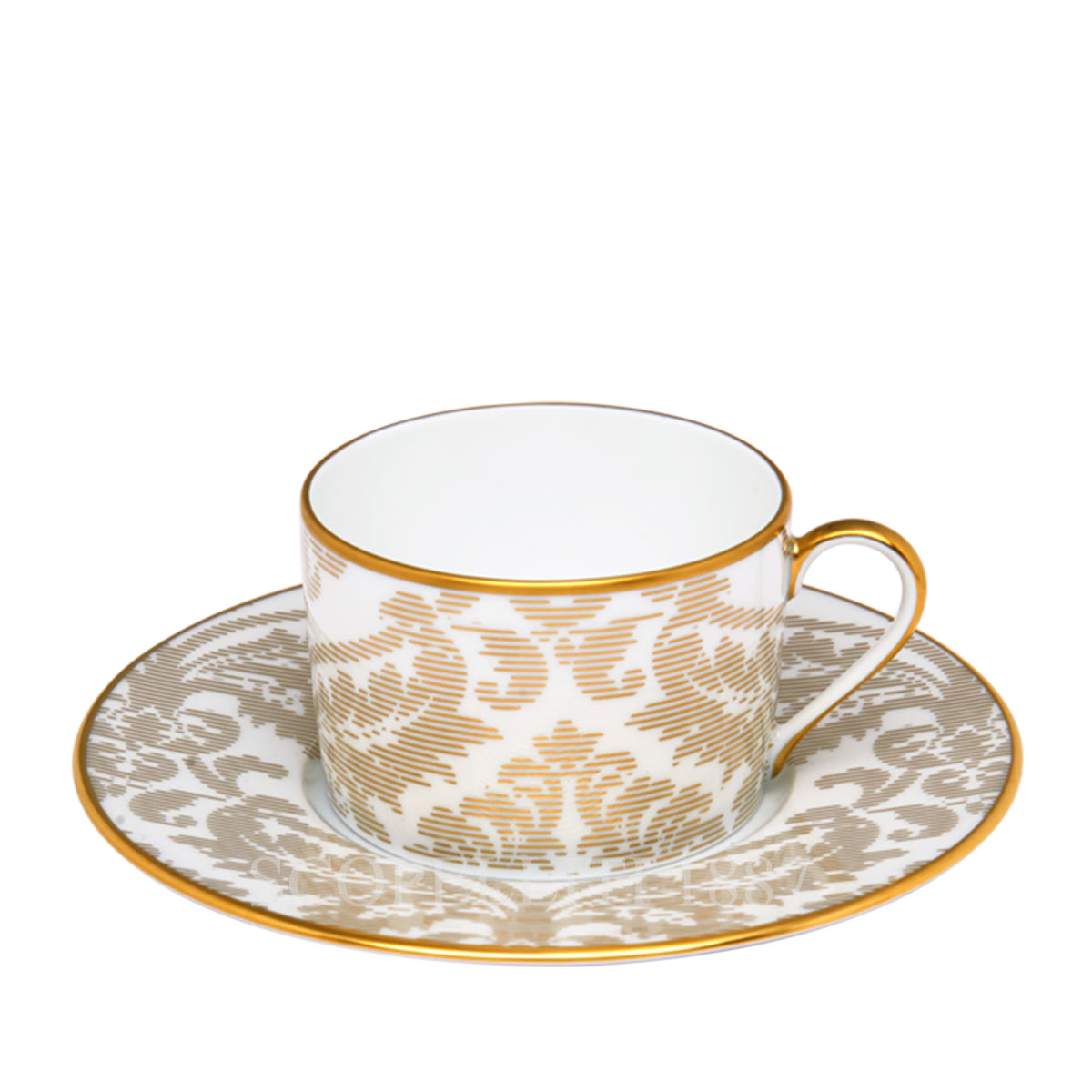 Haviland Haviland Damassé Ritz Paris Tea Cup - set of two 1