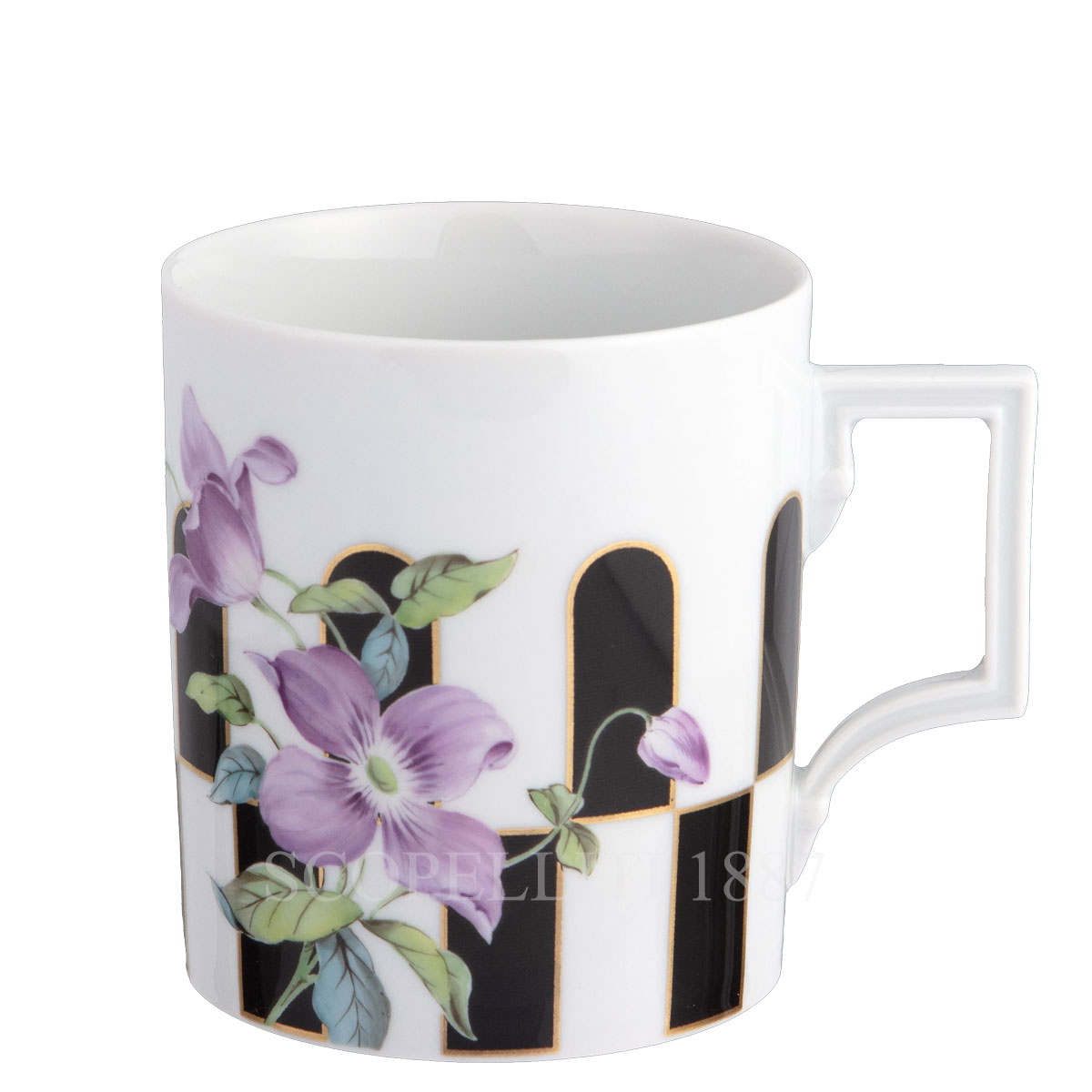 Meissen Meissen Mug Chess Flowers 1