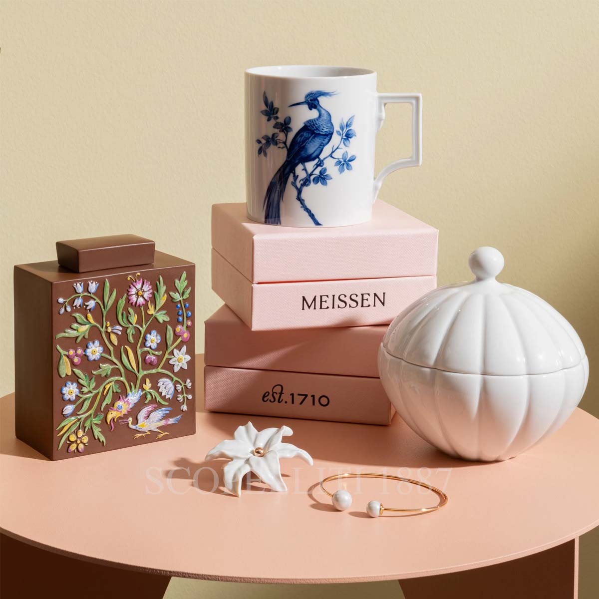 Meissen Meissen Mug Blue Bird 4
