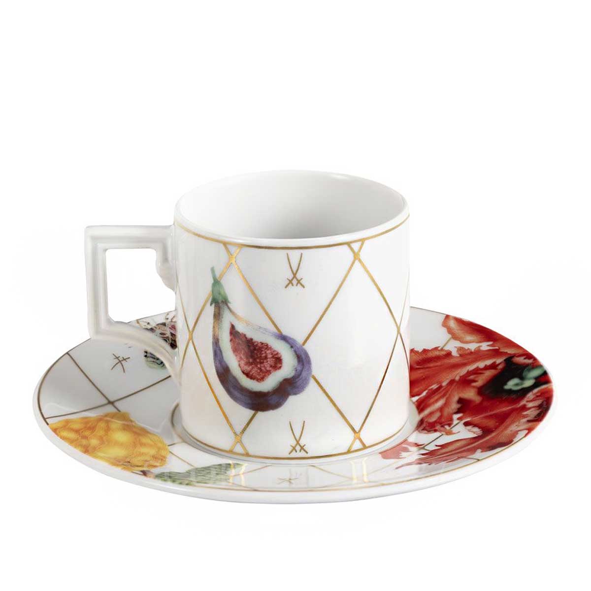 Meissen Meissen Espresso Cups Sweet Exotics - Set for 2 2