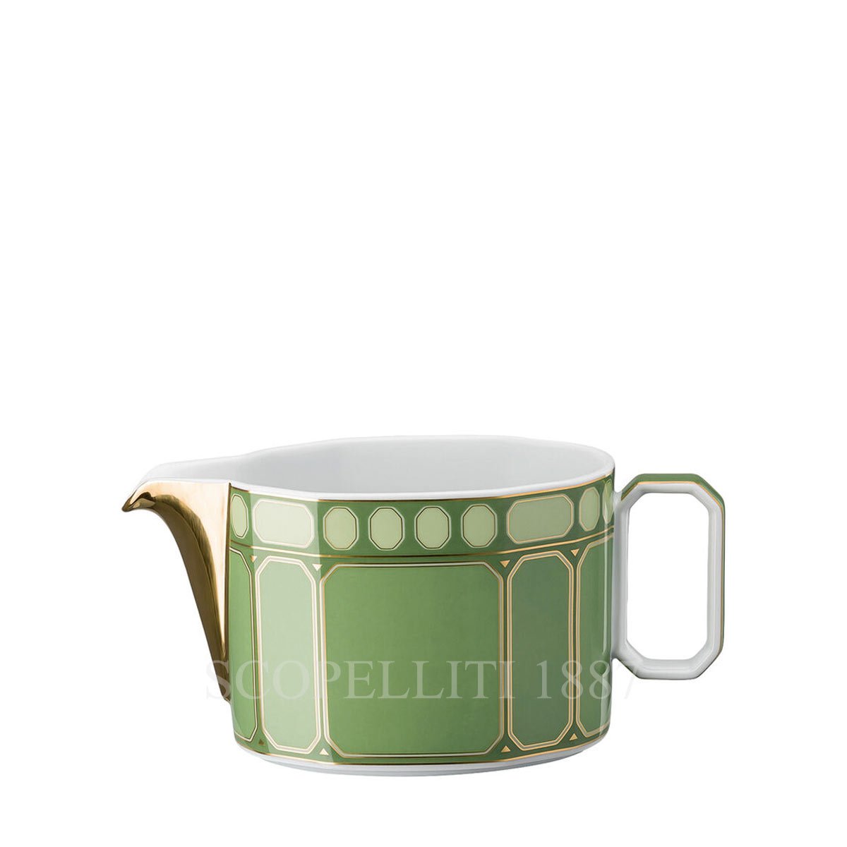 Rosenthal Swarovski Swarovski Sauce Boat Signum Green 1