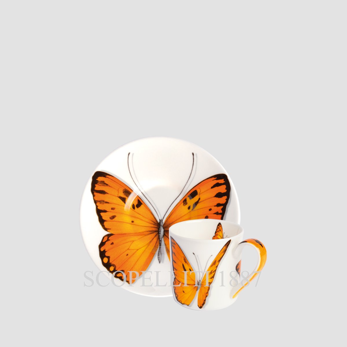 Taitù Milano Taitù Freedom Espresso Cups with Saucers Set of 4 2