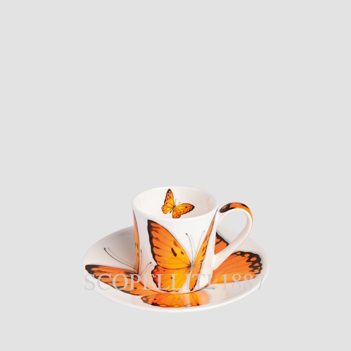 Taitù Milano Taitù Freedom Espresso Cups with Saucers Set of 4 3