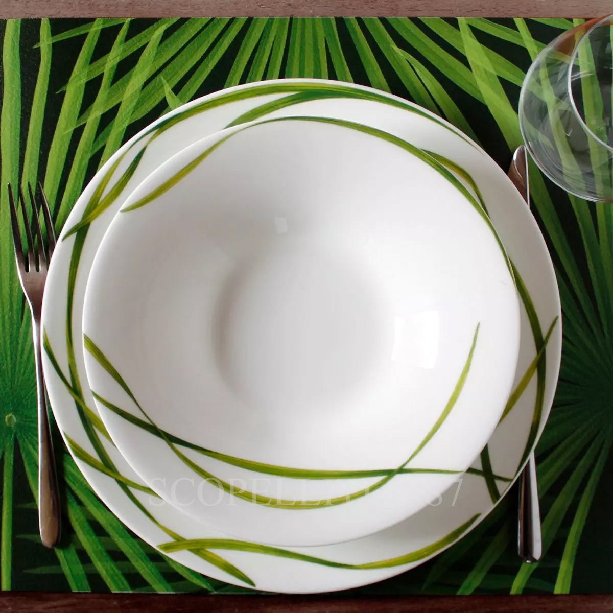 Taitù Milano Taitù Life In Green Dinner Plate - Set of 4 3