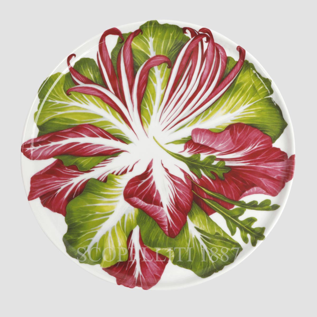 Taitù Milano Taitù Vegetables Round Platter Salad - Set of 2 1