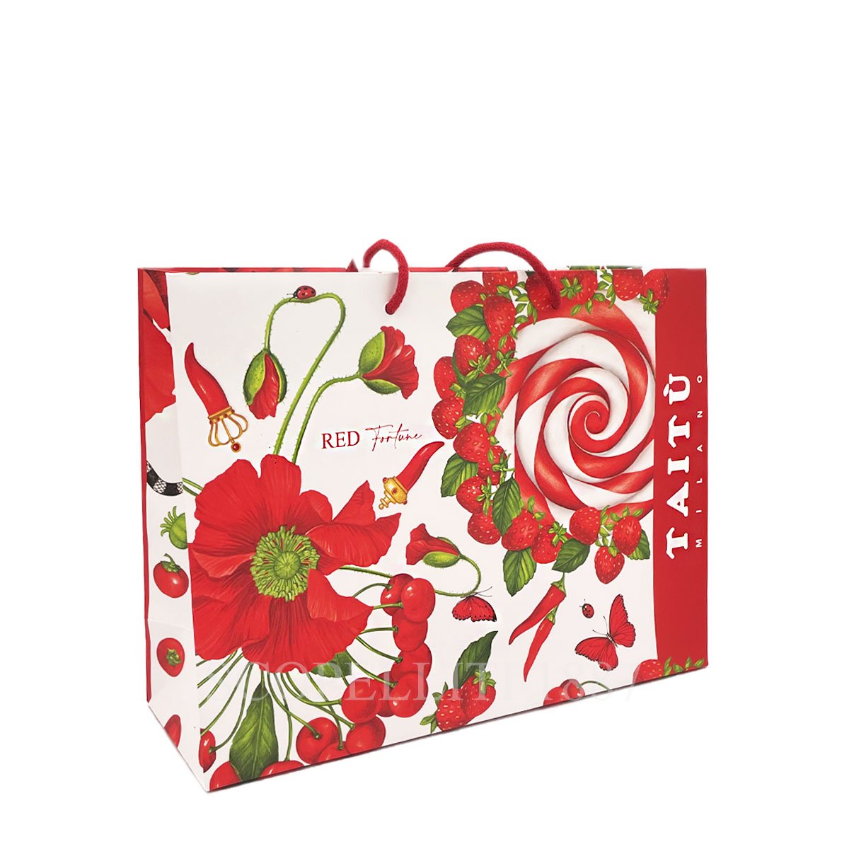 Taitù Milano Taitù Red Dance Large Bowl 3