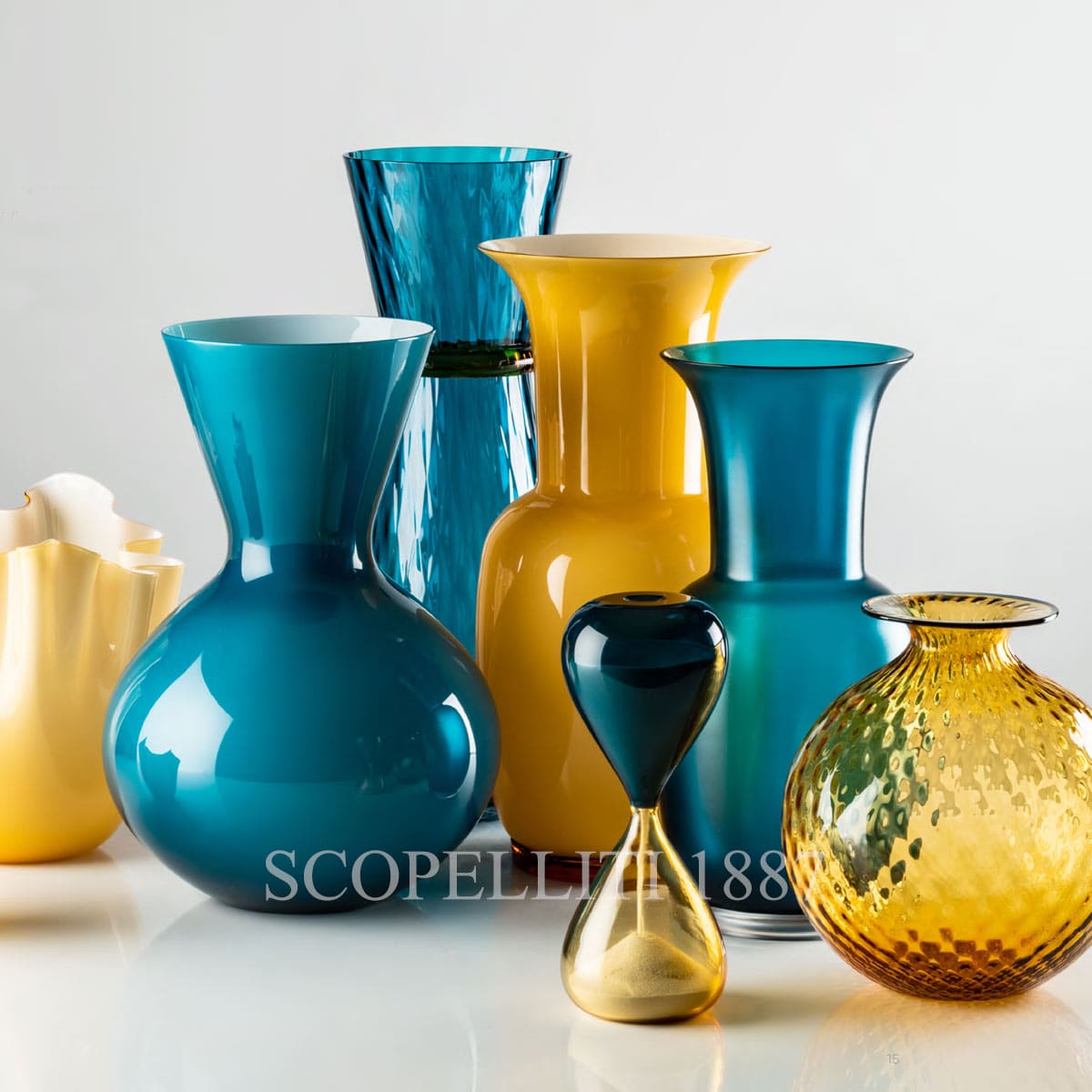 Venini Venini Monofiore Balloton Vase Medium Amber 2