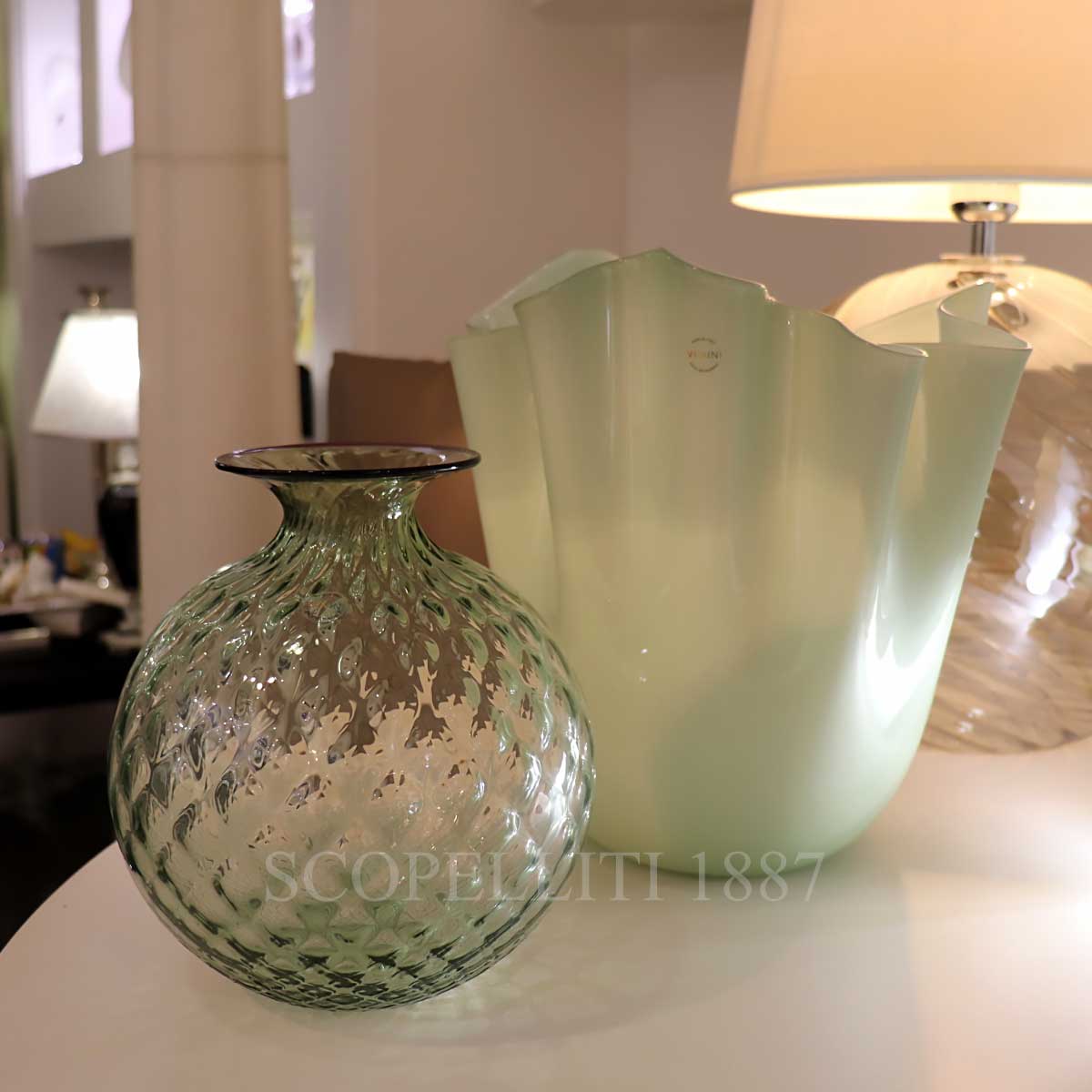 Venini Venini Monofiore Balloton Vase Medium Rio Green 2