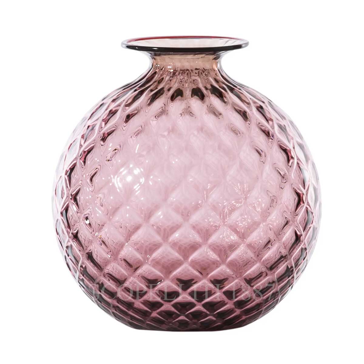 Venini Venini Vase Monofiore Balloton Large Amethyst 1