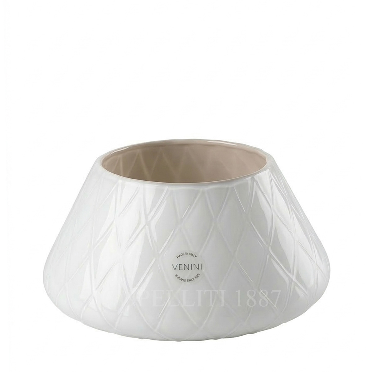 Venini Venini Candleholder Lele Snow 1