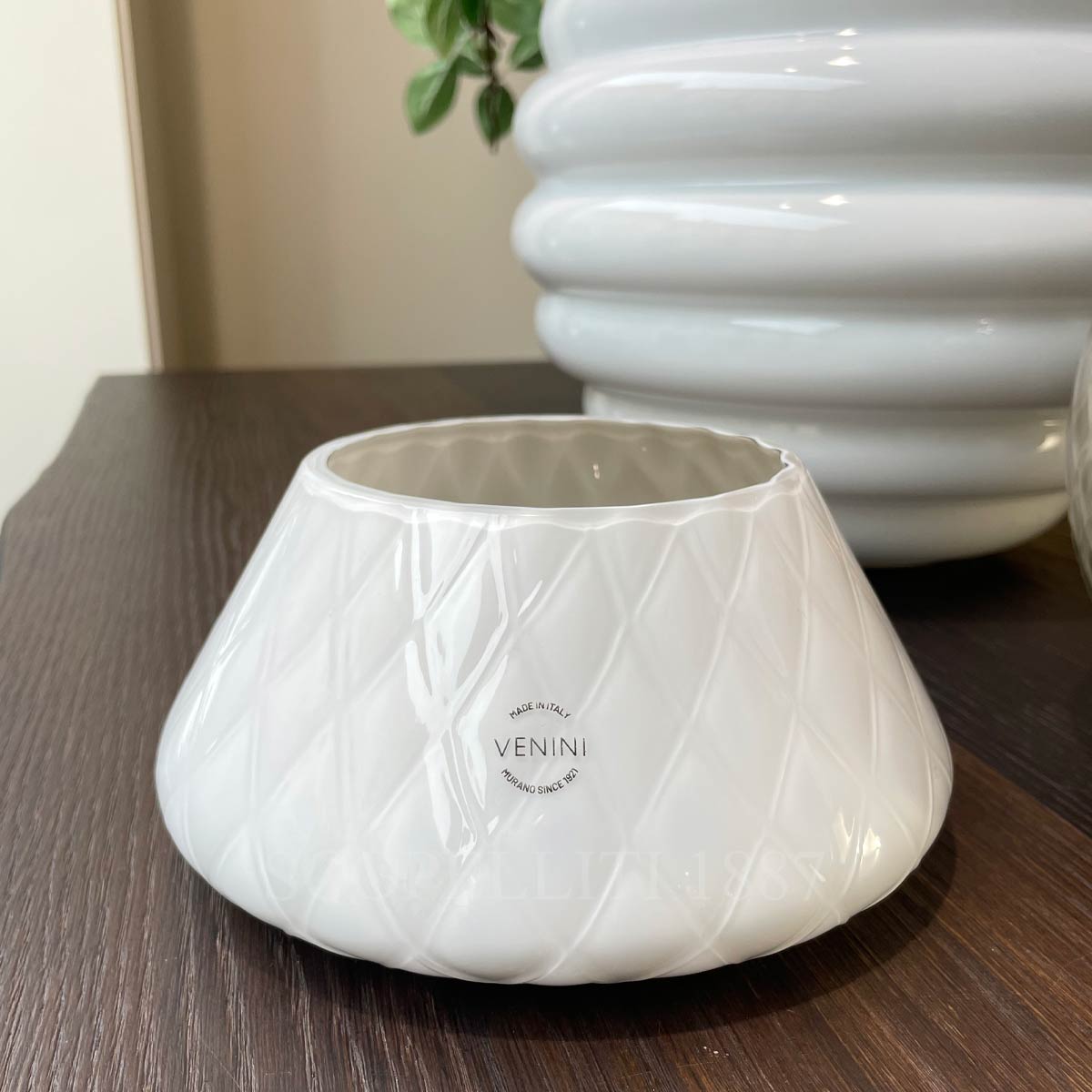 Venini Venini Candleholder Lele Snow 2