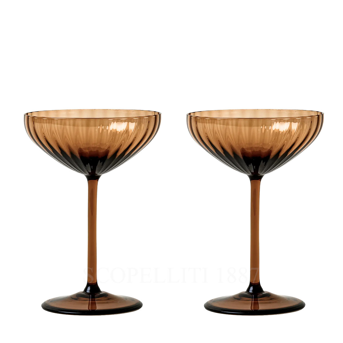 Venini Venini for Damiani Champagne Glasses Bollicine - Set of 2 1