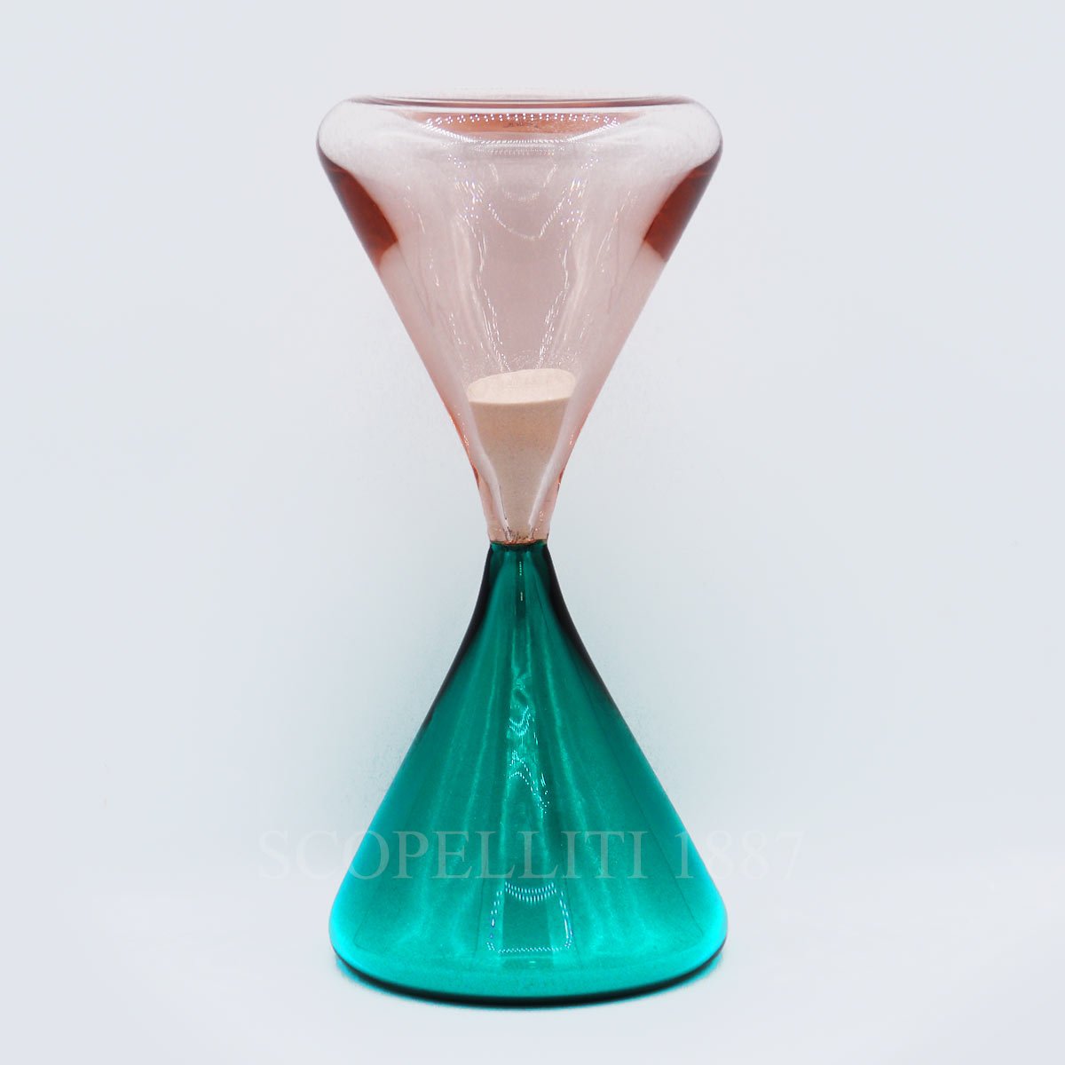 Venini Venini Unique Clessidra Hourglass 420.10 Mint Green - Rose 1