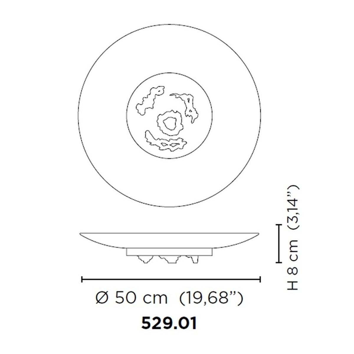 Venini Venini Plate Tapio Wirkkala Numbered Edition 3
