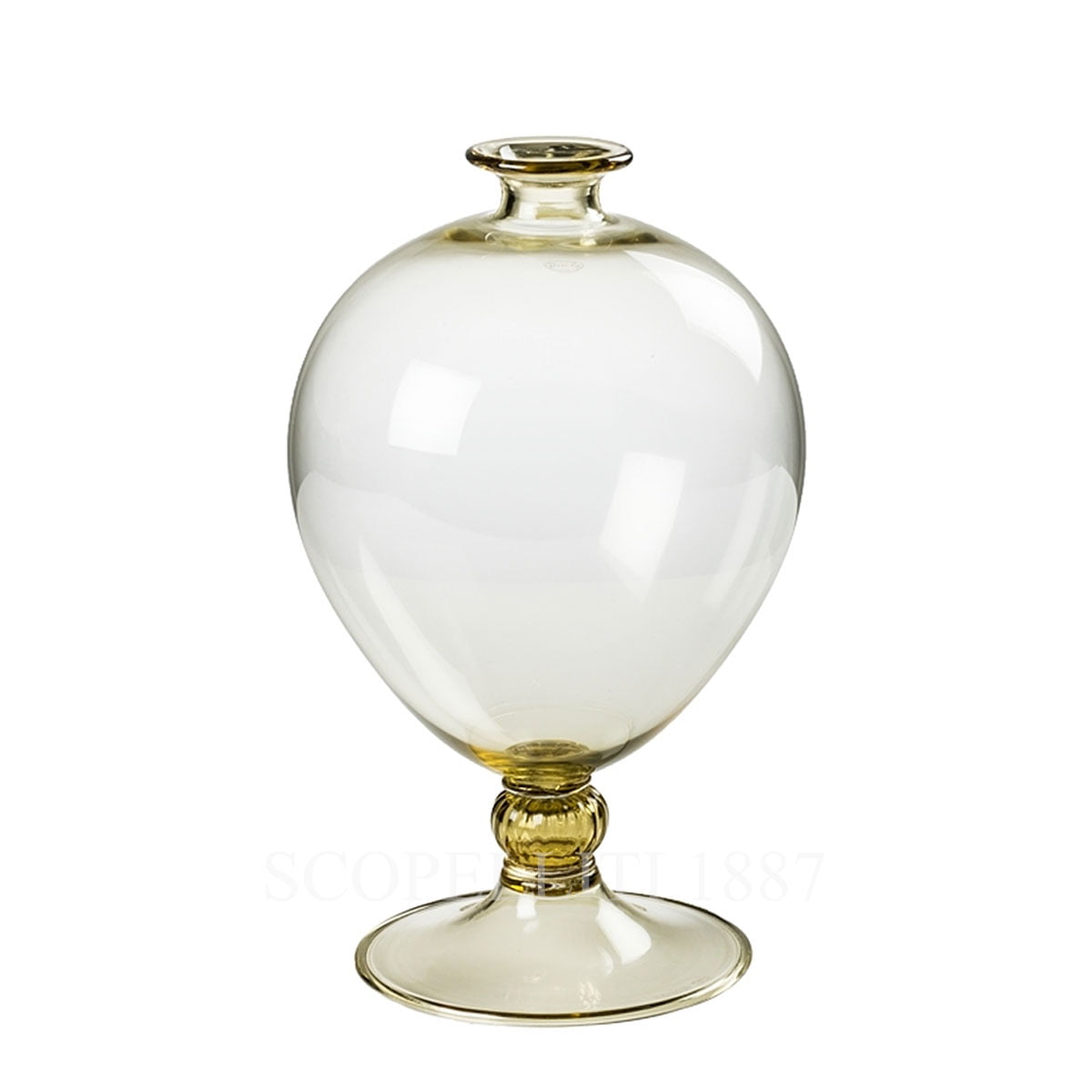 Venini Venini Veronese Straw Yellow Vase 1
