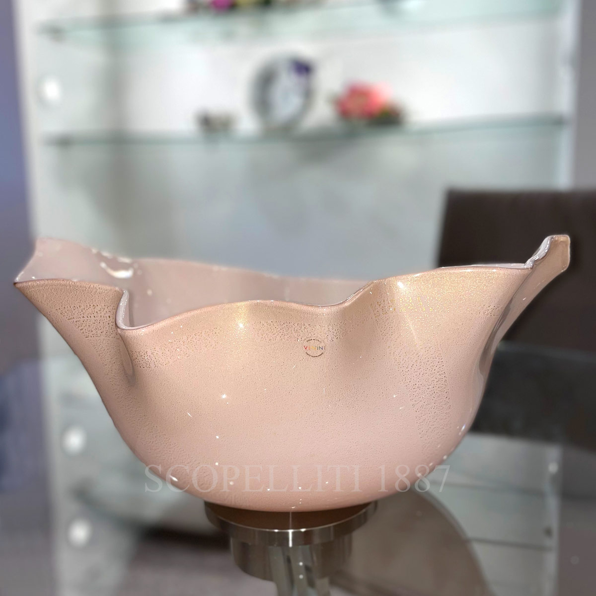 Venini Venini Centerpiece Venere Powder Pink 2