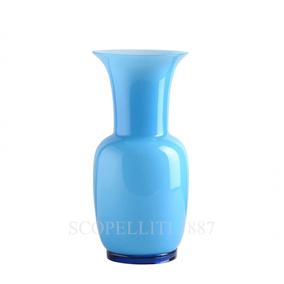 Venini Venini Opalino Vase Medium Aquamarine 1