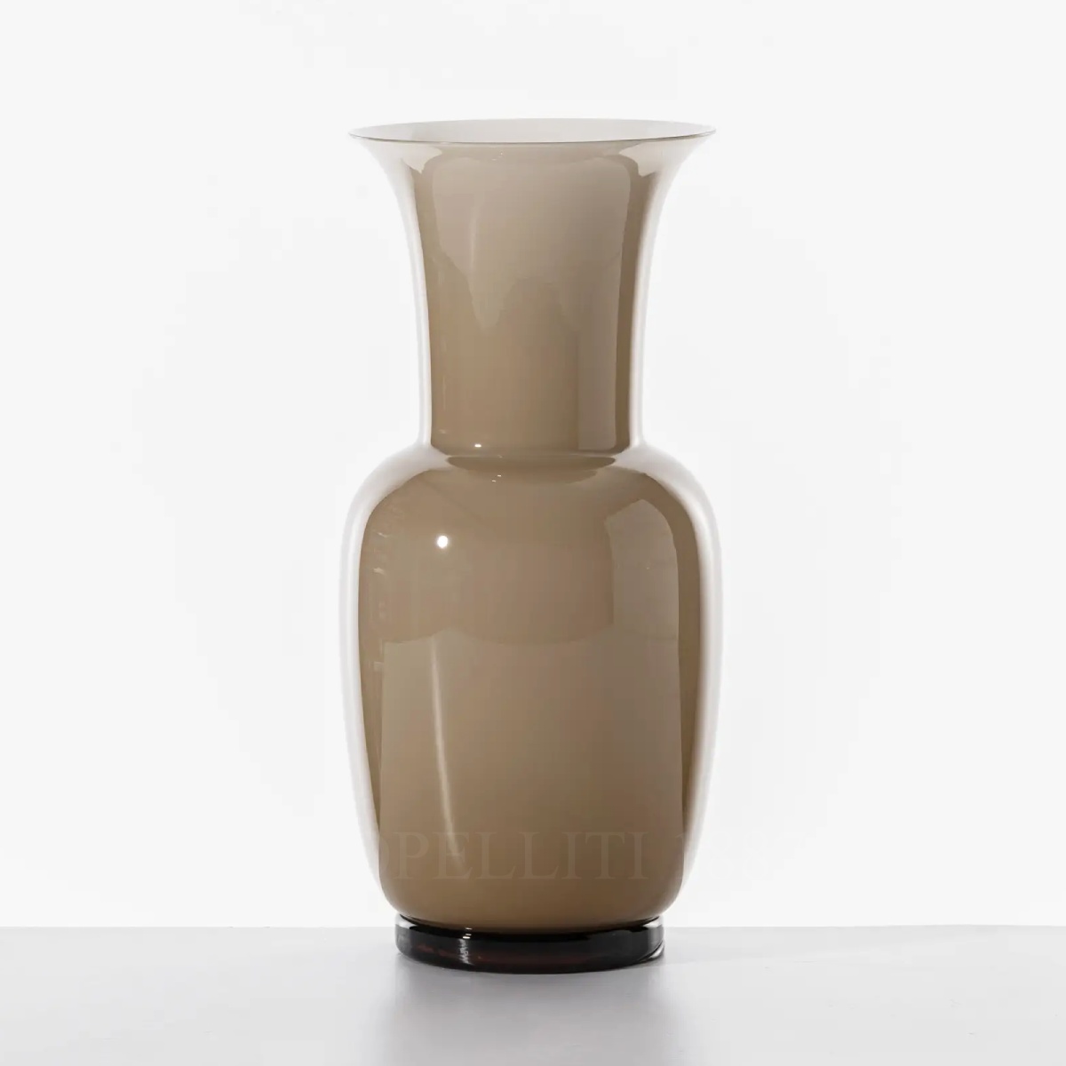 Venini Venini Opalino Vase Medium Moka 2