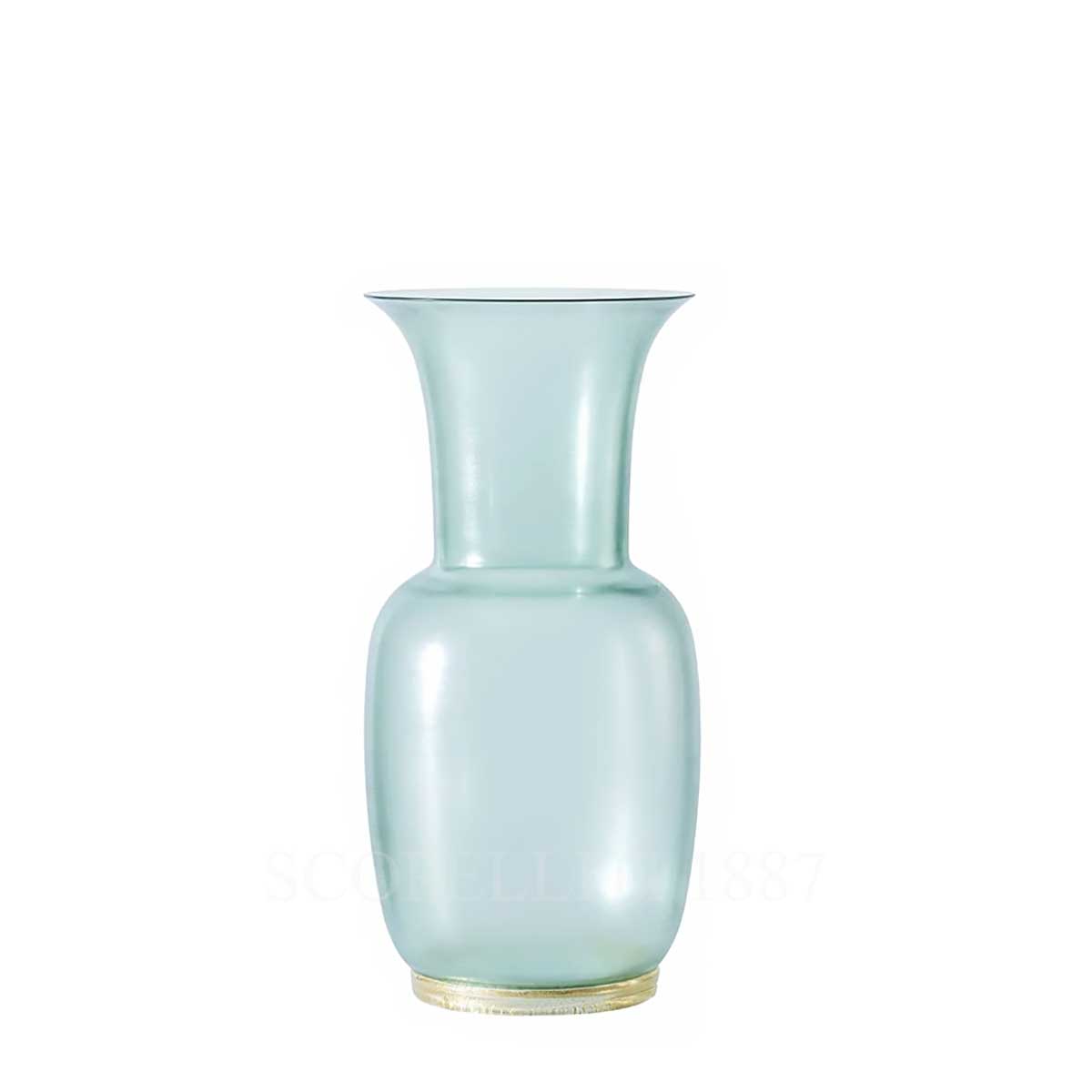 Venini Venini Opalino Vase Satin Medium Rio Green 1