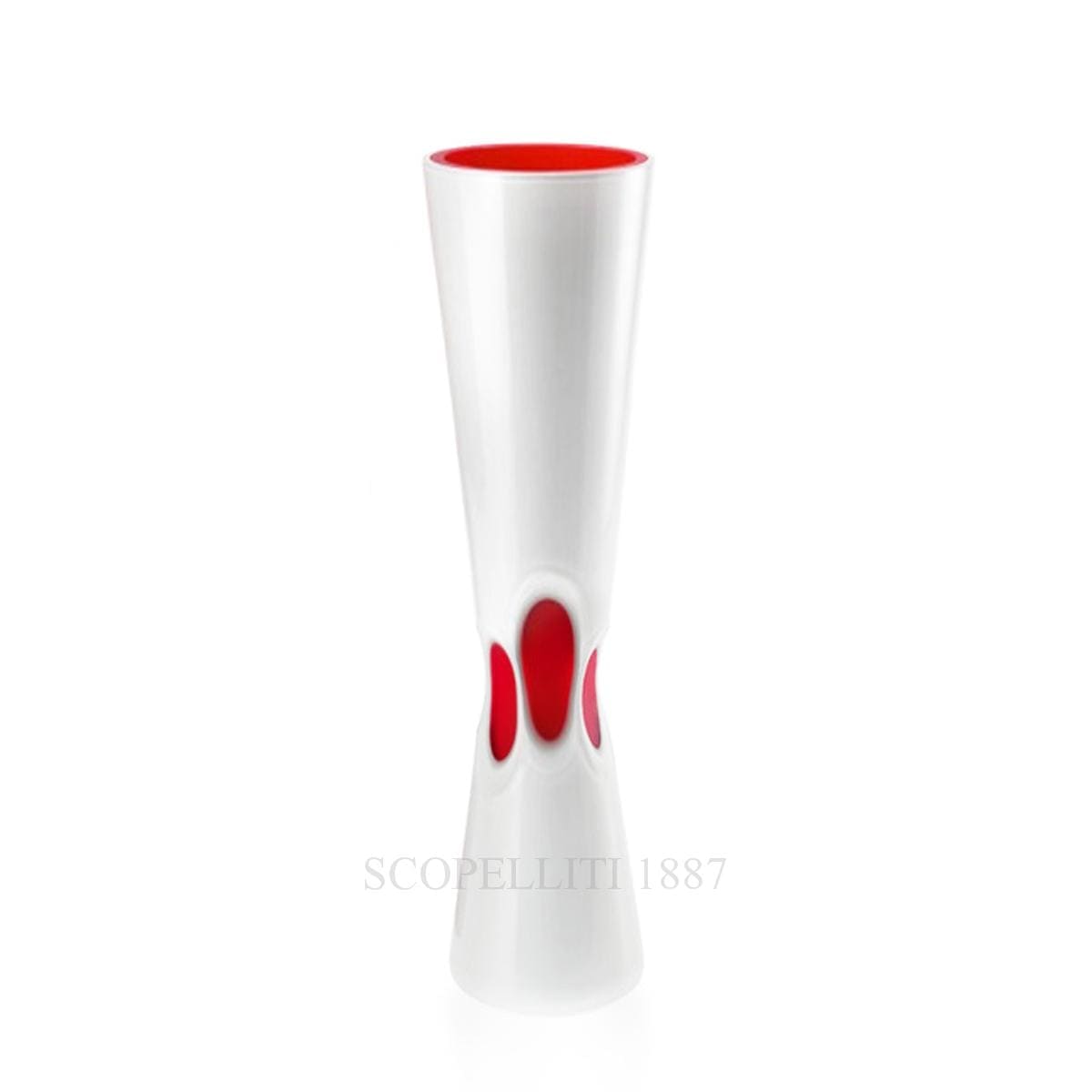 Venini Venini Accenti Vase White 1