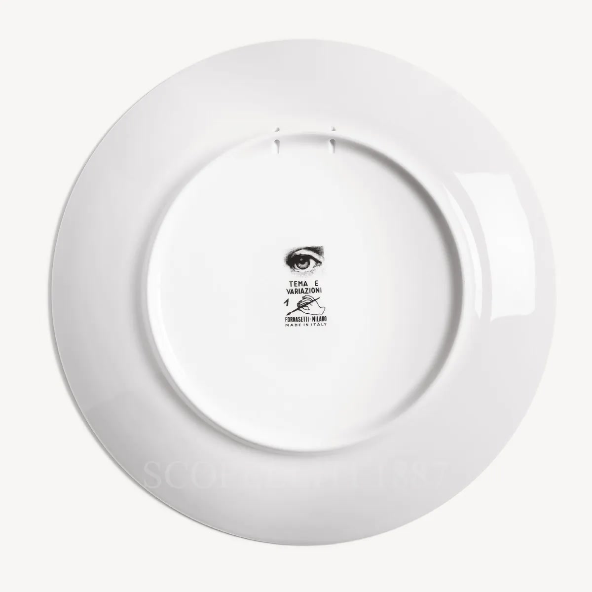 Fornasetti Fornasetti Plate Tema e Variazioni n.1 3