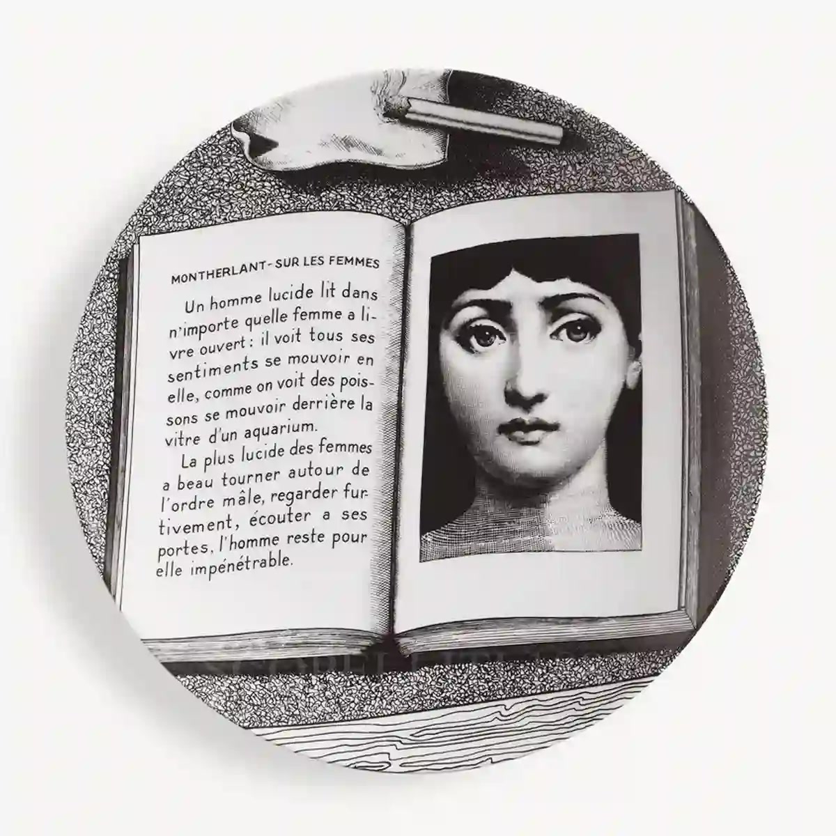 Fornasetti Fornasetti Plate Tema e Variazioni n.201 1