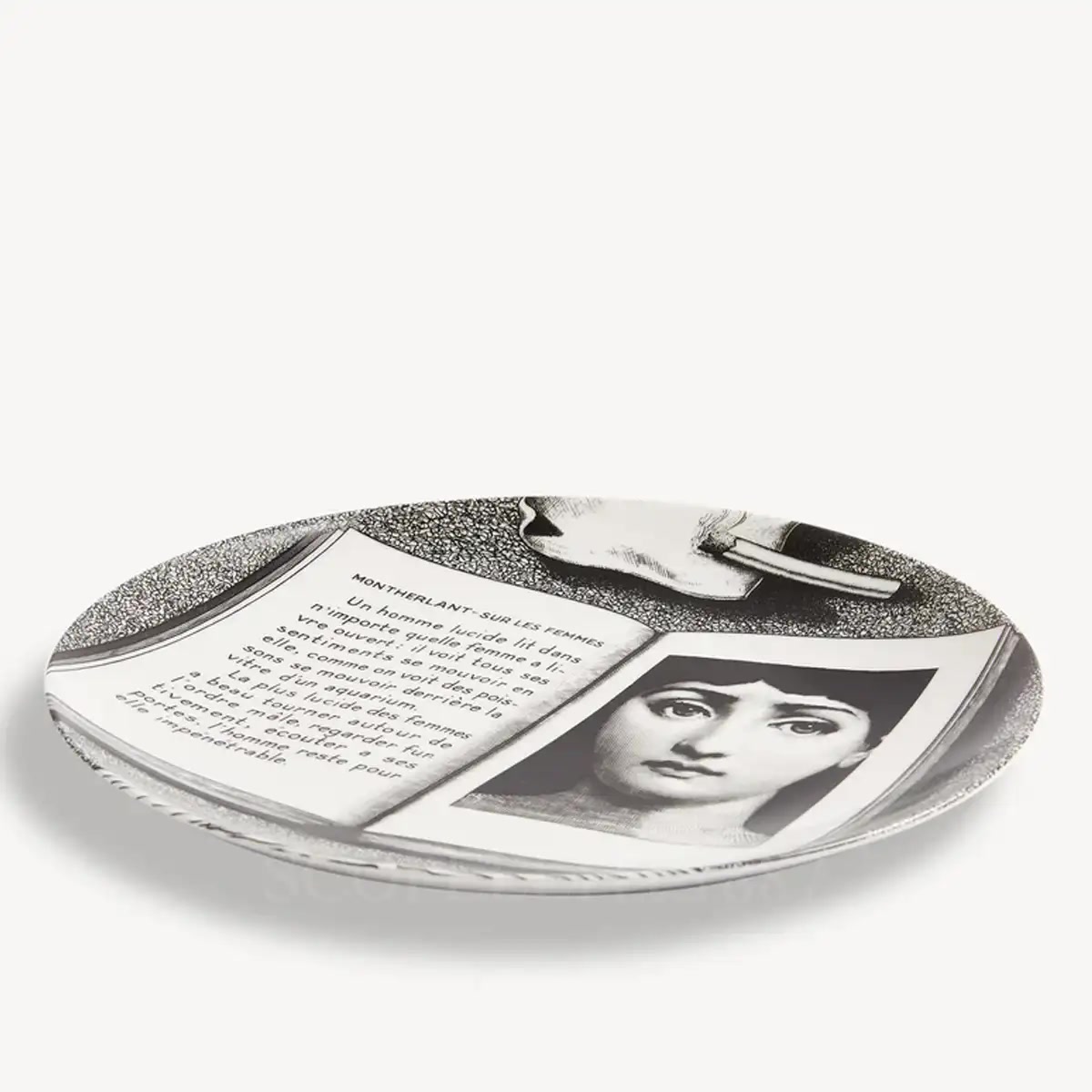 Fornasetti Fornasetti Plate Tema e Variazioni n.201 2