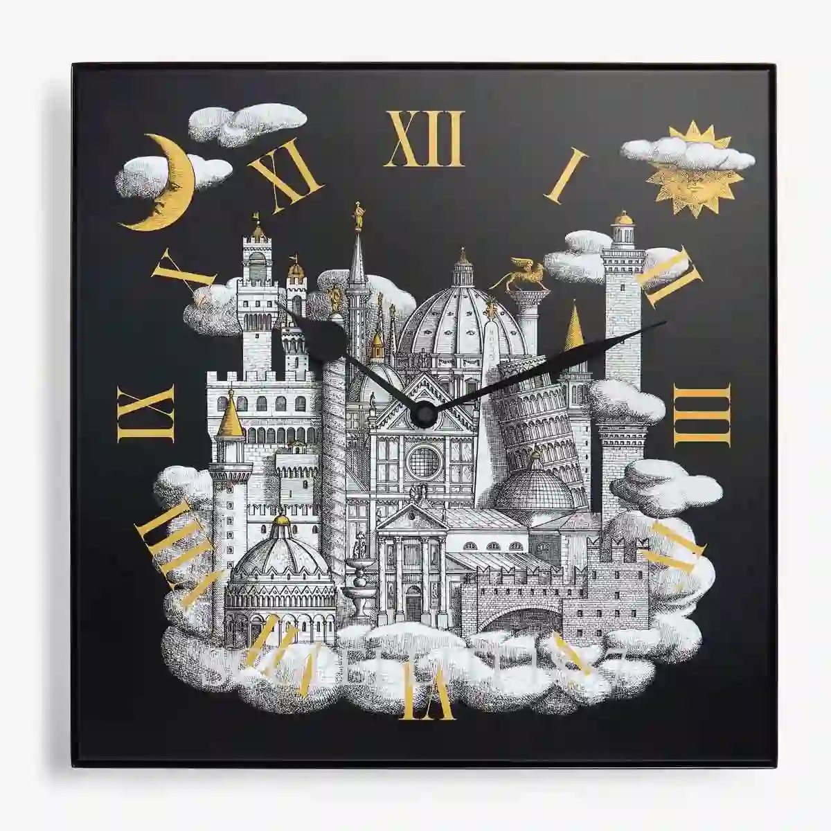 Fornasetti Fornasetti Wall Clock Italia Che Vola 1