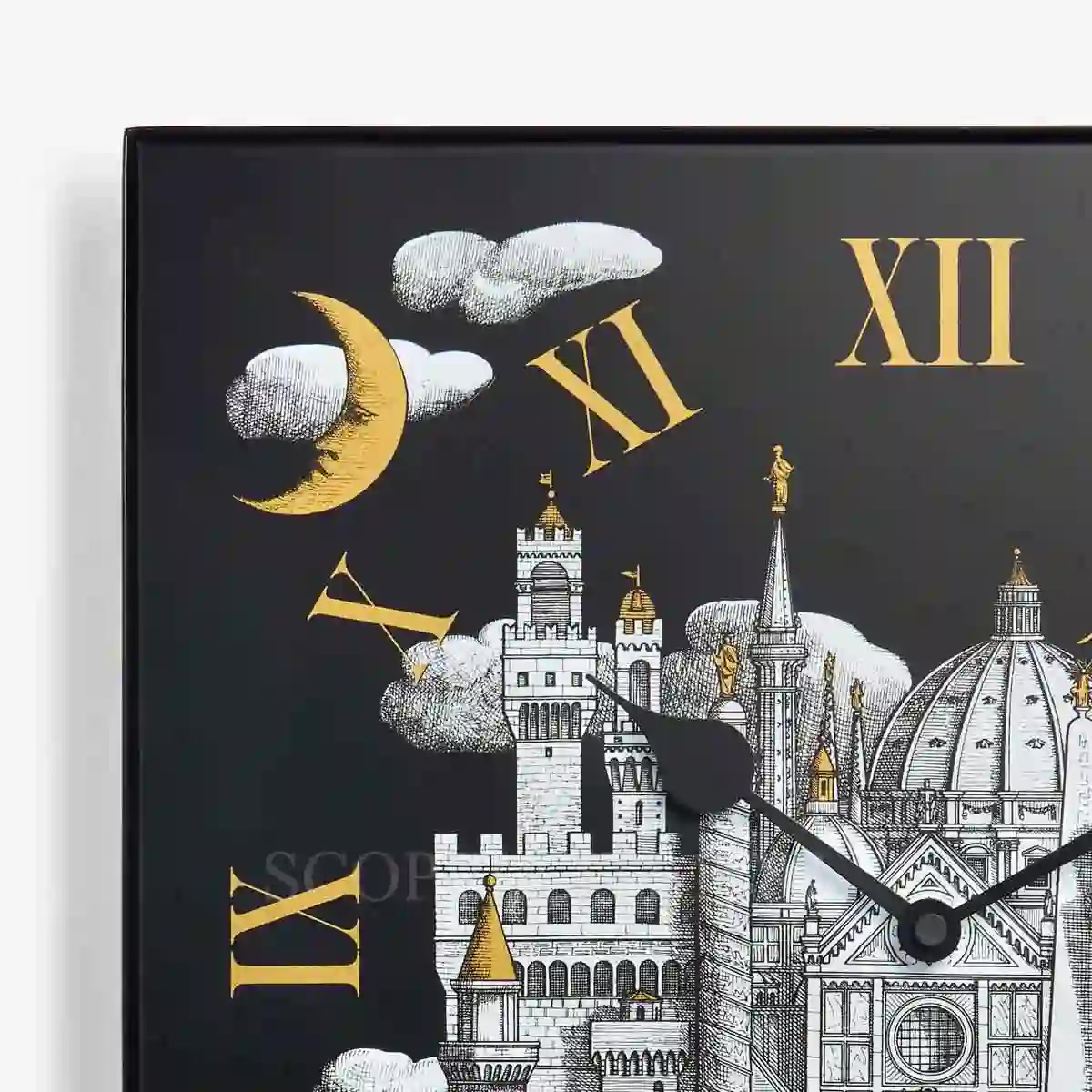 Fornasetti Fornasetti Wall Clock Italia Che Vola 2