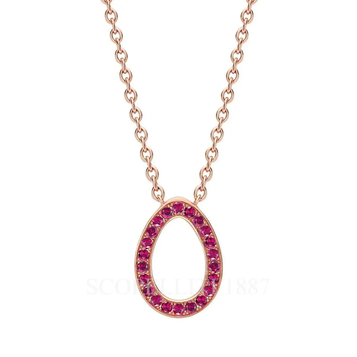 Fabergé Fabergé Colours of Love Sasha Ruby Egg Pendant 1